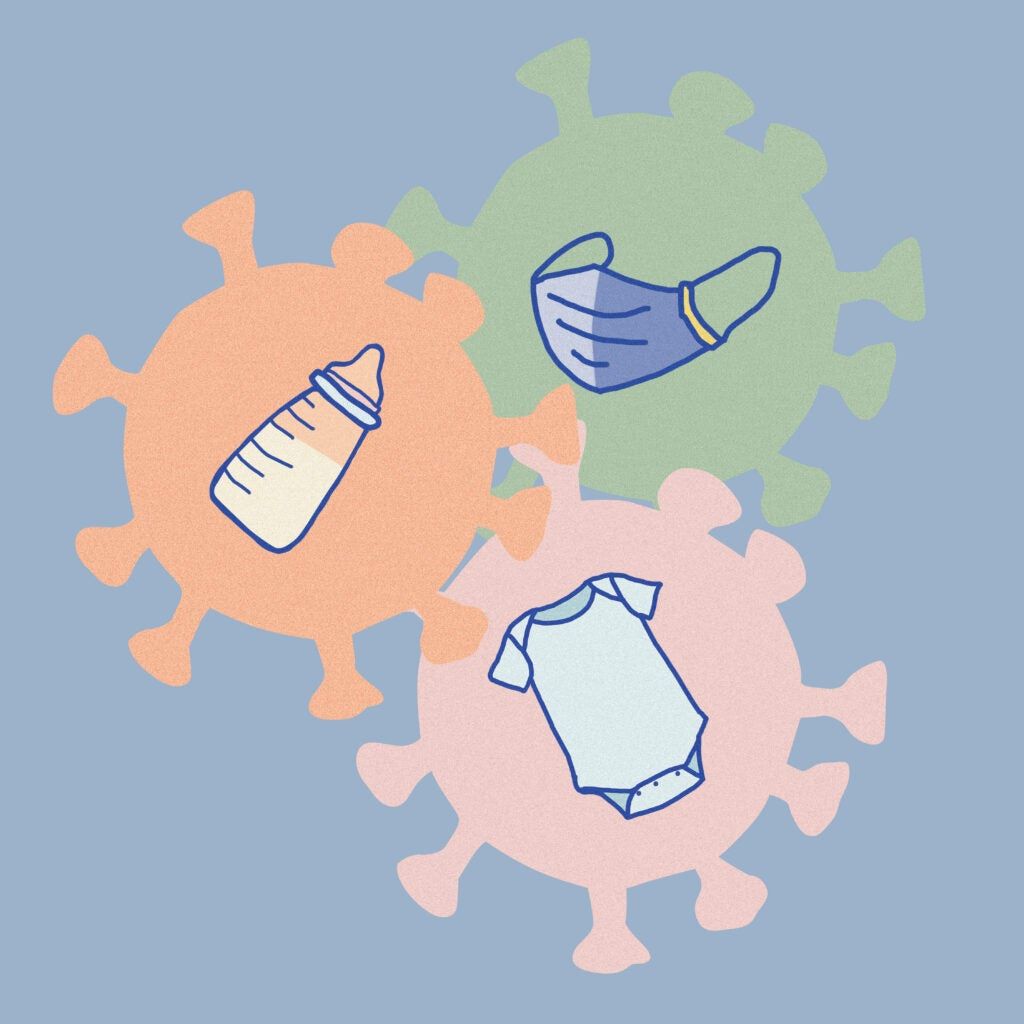 Giving Birth During the Covid Crisis Before/During/After