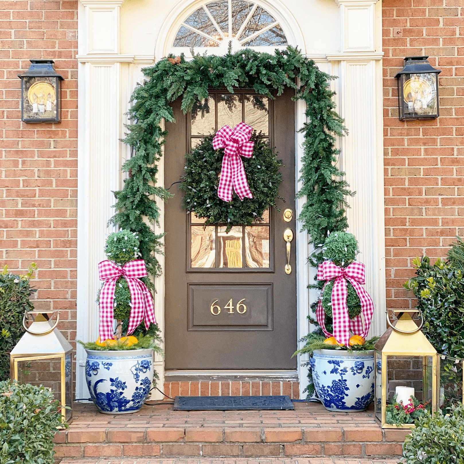 Make A Balloon Garland For Your Front Door - A Beautiful Mess