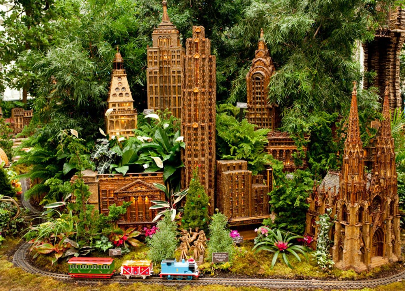 Train show at the New York City Botanical Gardens
