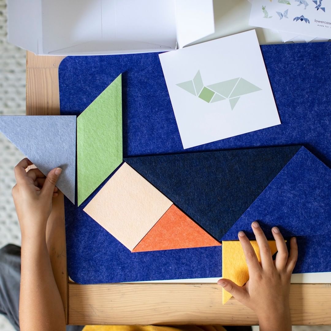 playing with tangrams for learning spacial relationships
