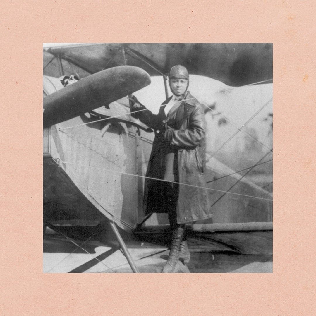 portrait of pilot Bessie Coleman