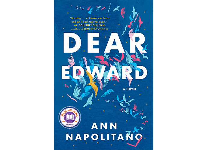 "Dear Edward" by Ann Napolitano blue book cover