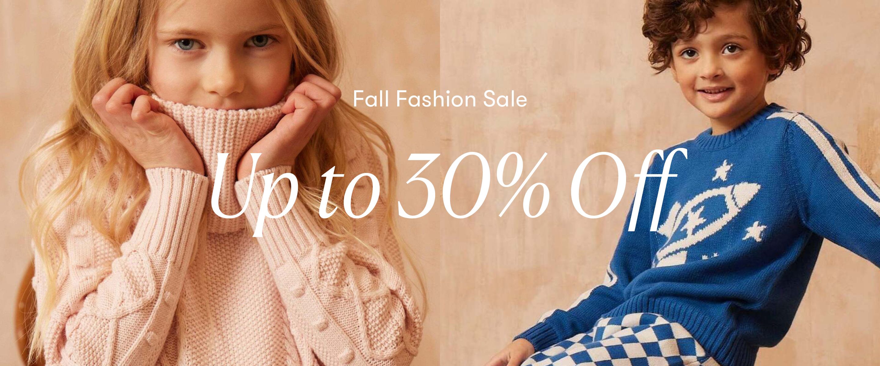 Fall Fashion Sale