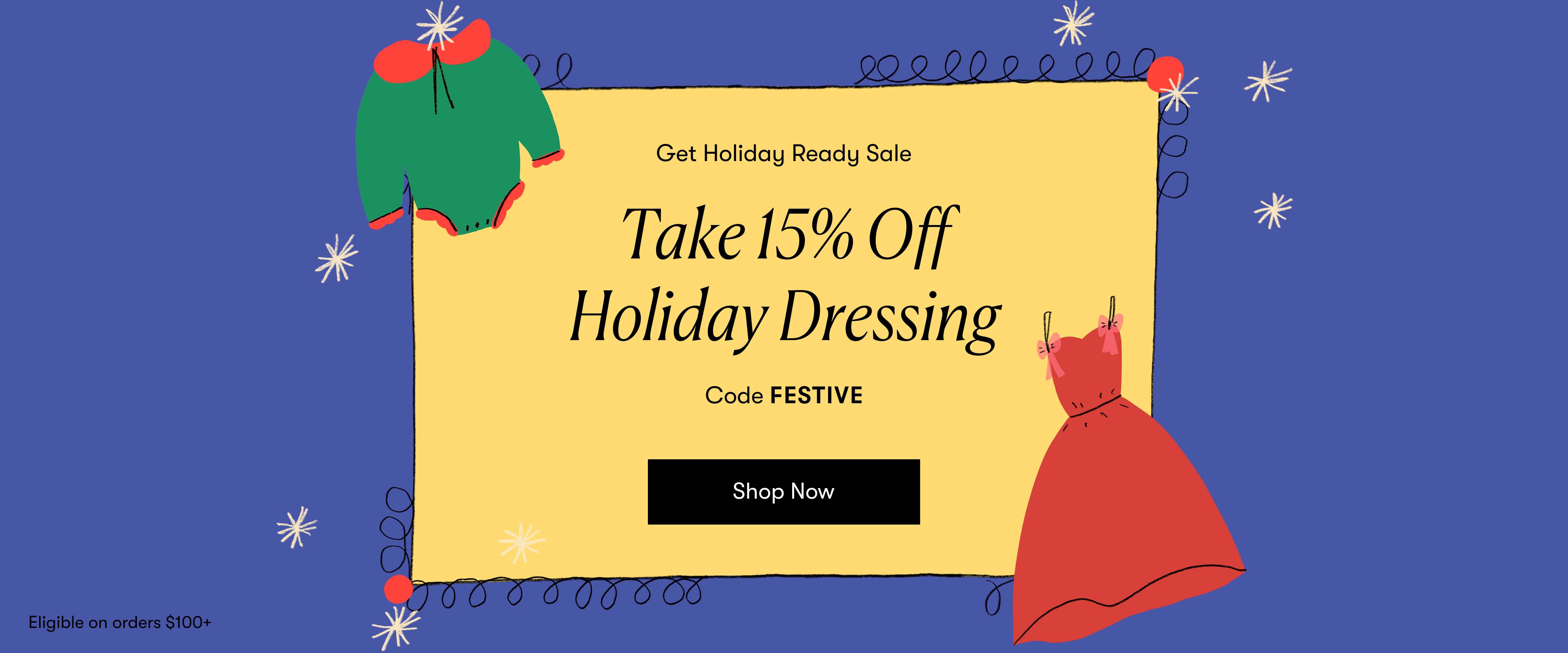 Get Holiday Ready: Holiday Dressing