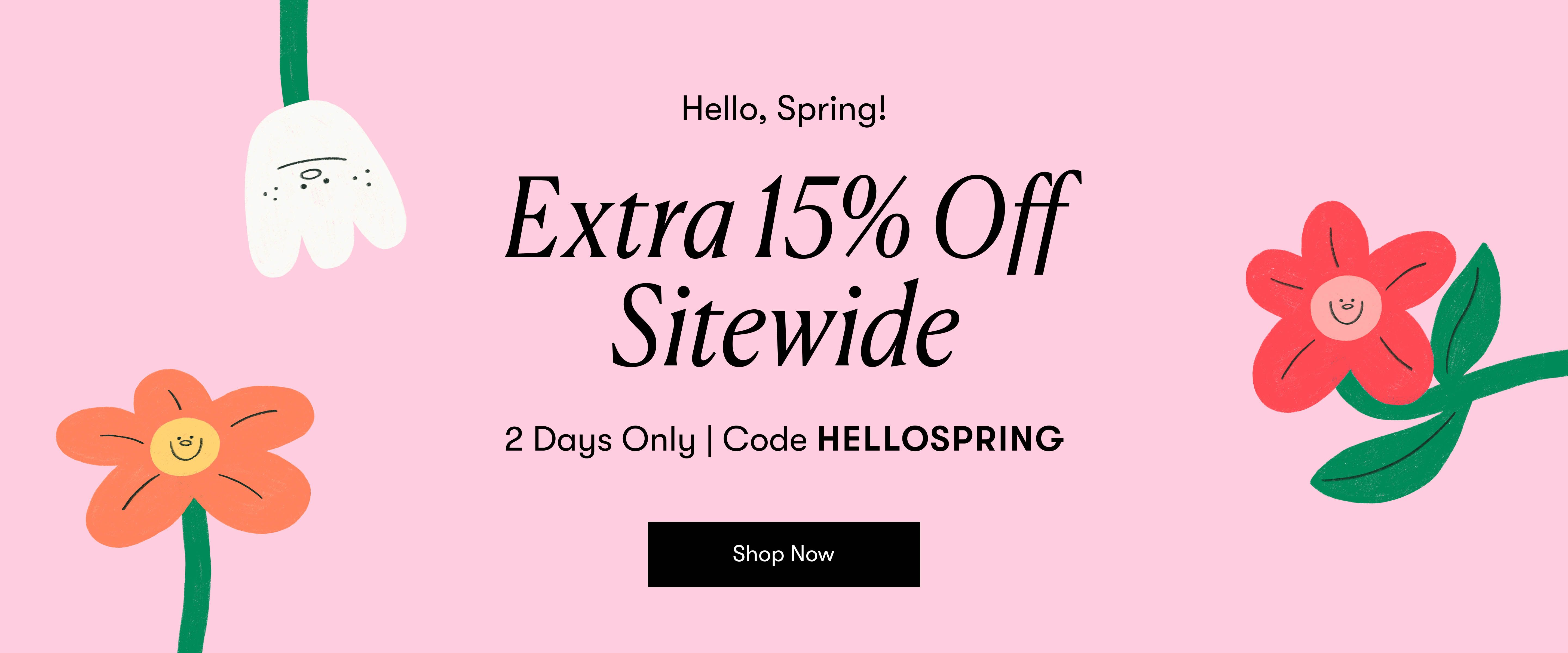 Hello, Spring! Sale