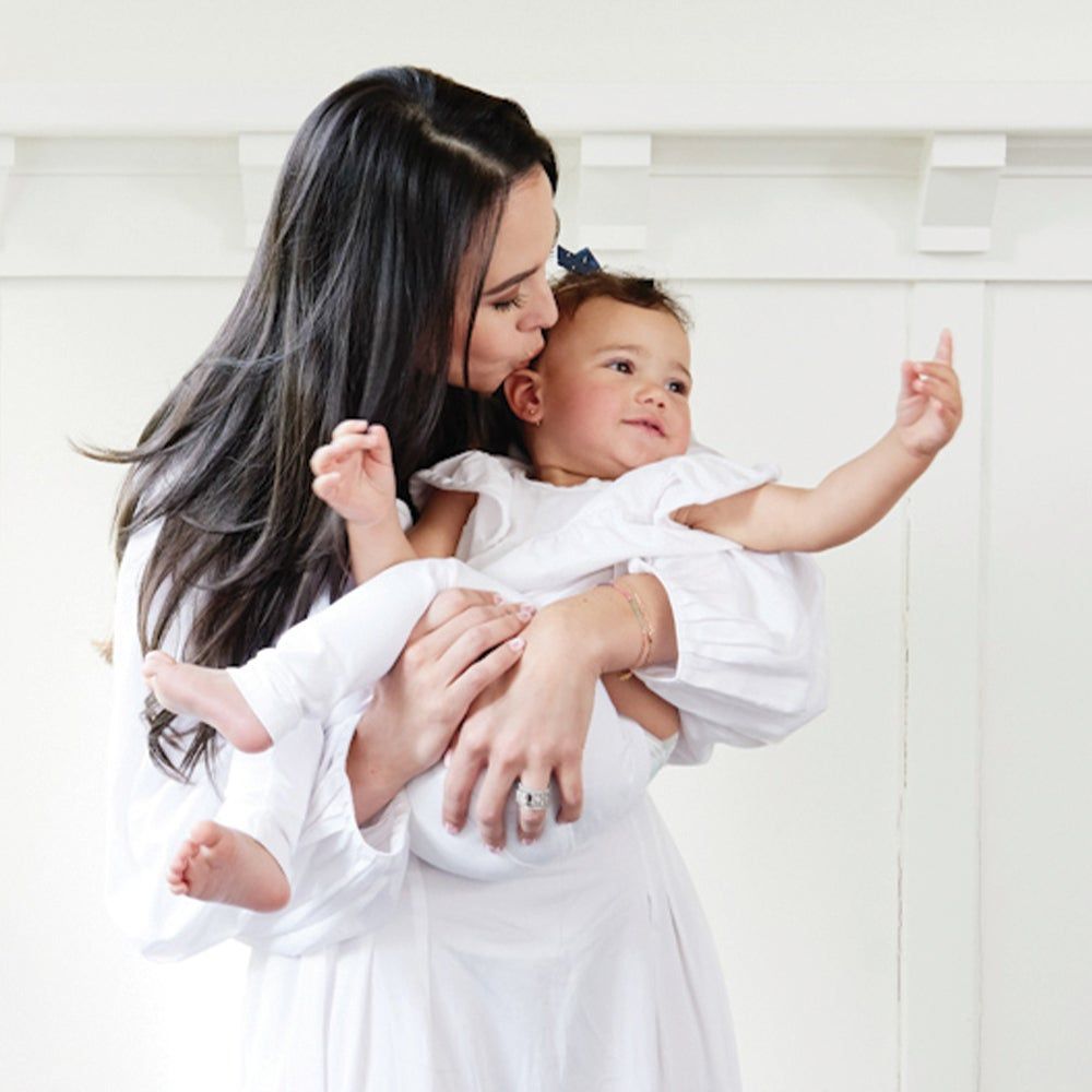 Meena Harris and her daughter