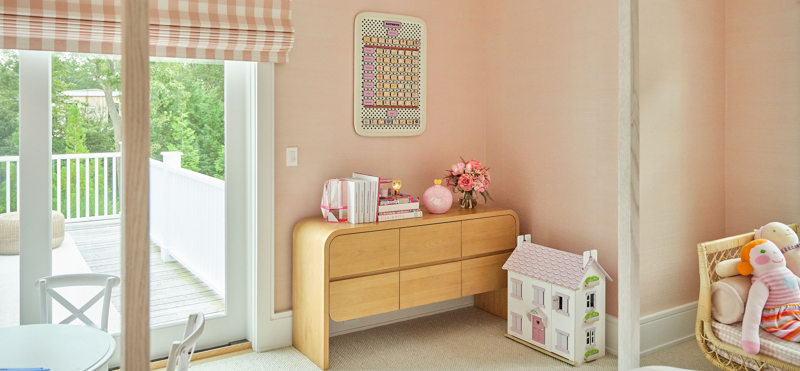 A Montessori-inspired toddler's room.
