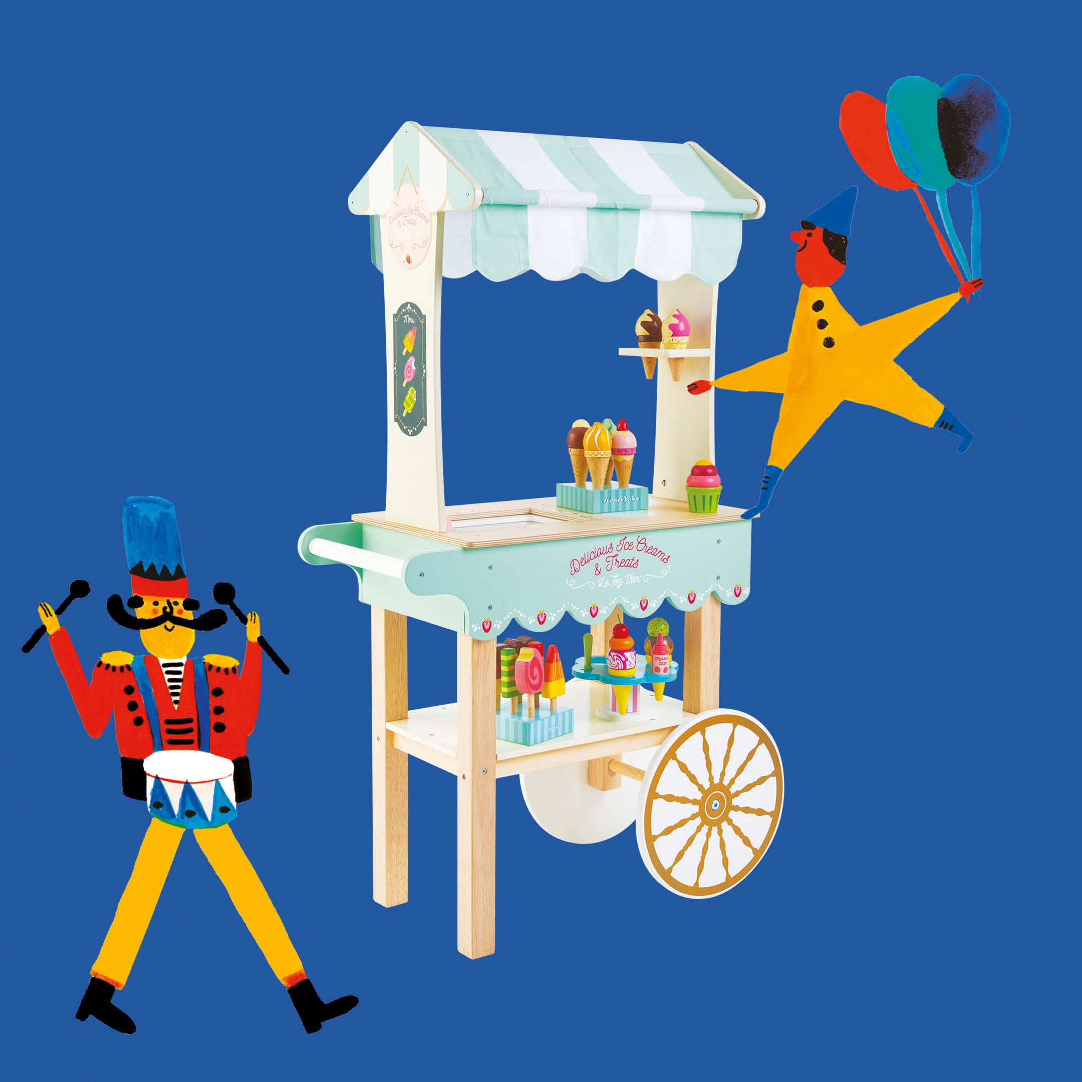 ice cream cart