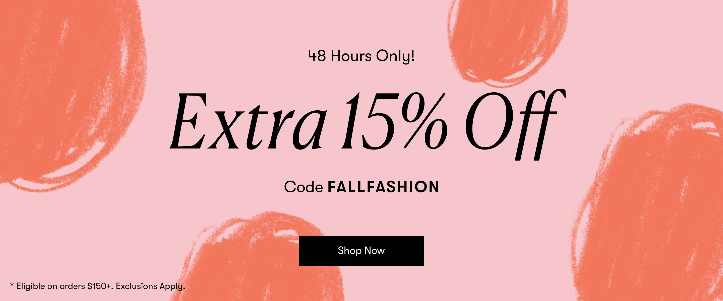 Fall Fashion Sitewide