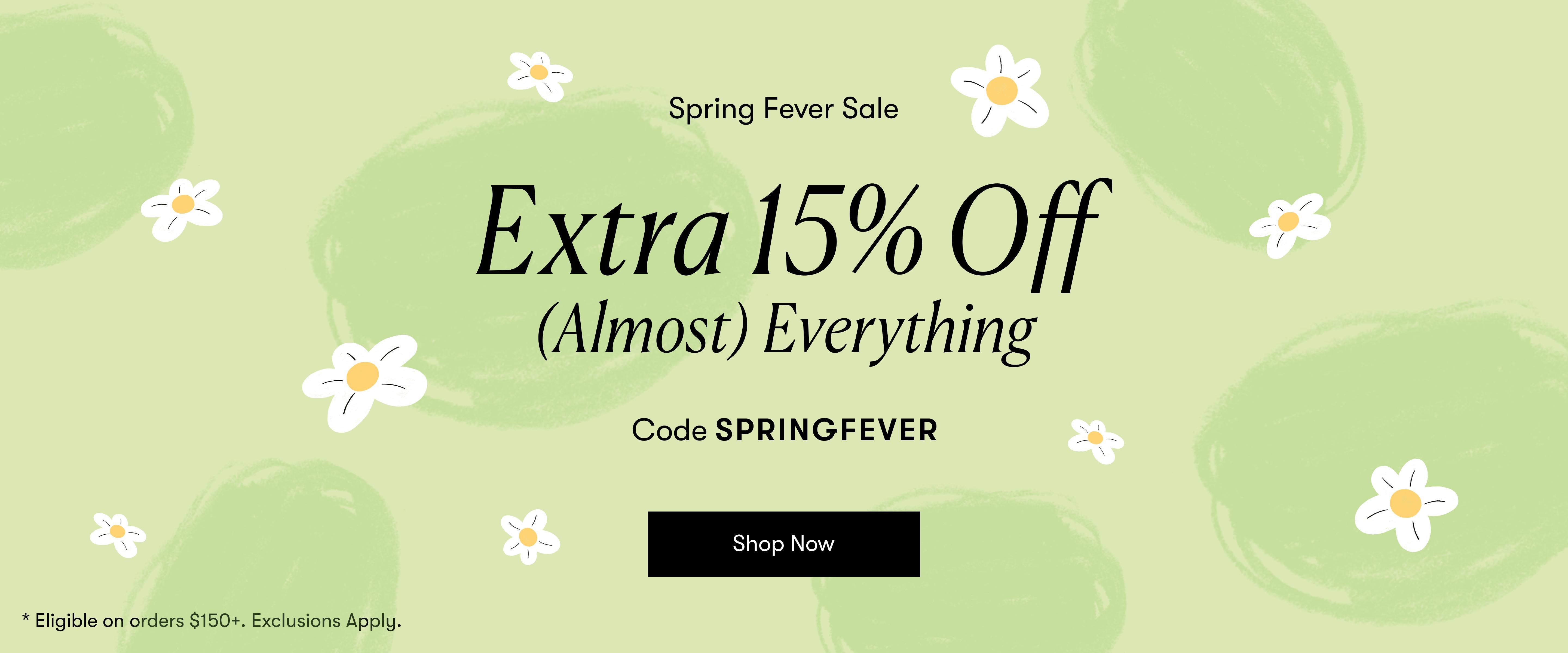Spring Fever Sale