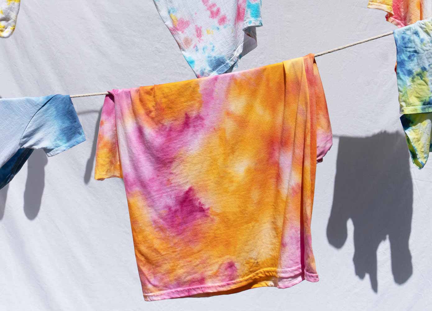 tie-dye t-shirts