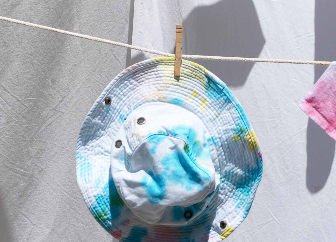 tie dye bucket hat