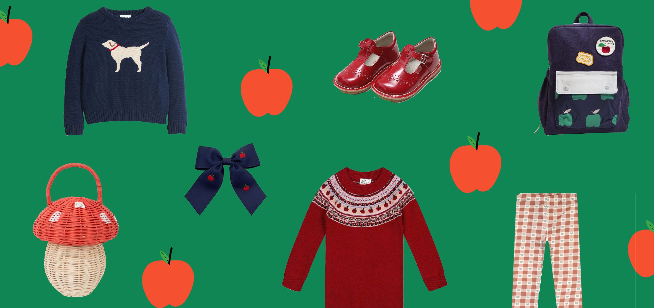 Collage of Apple Picking Looks