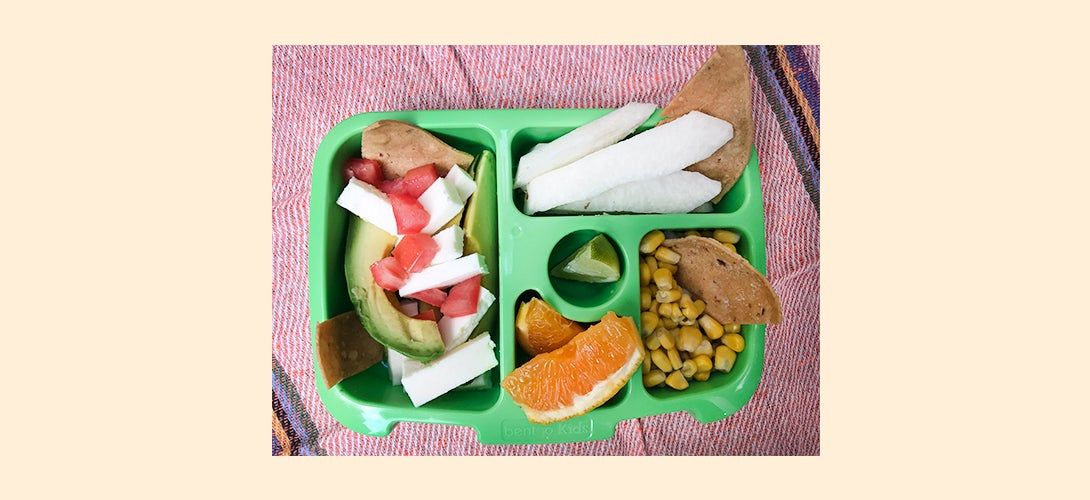 lunch for kids inspired by tacos