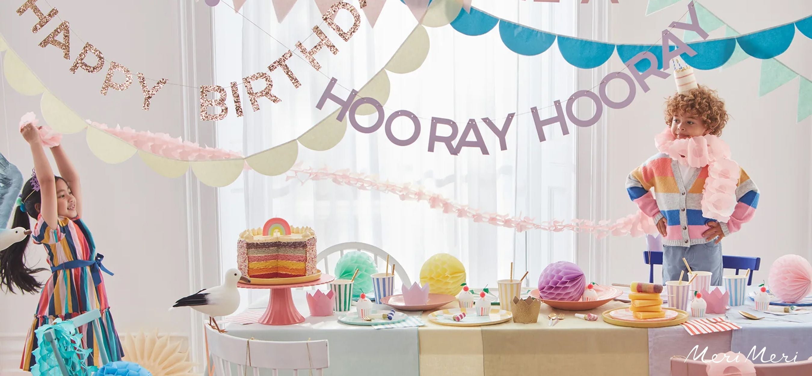 A spring birthday party