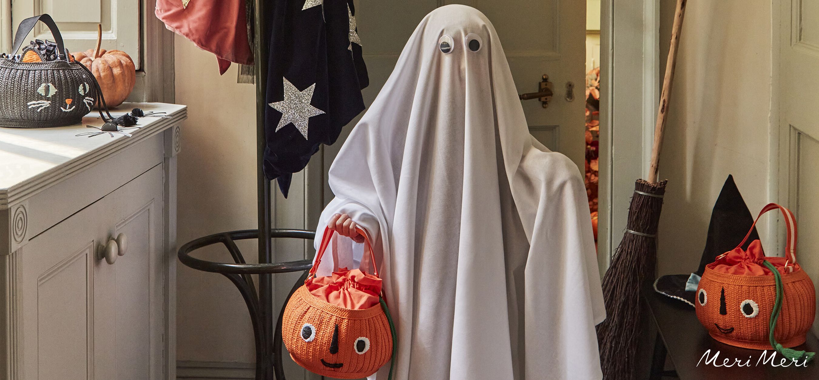 boo basket for Halloween