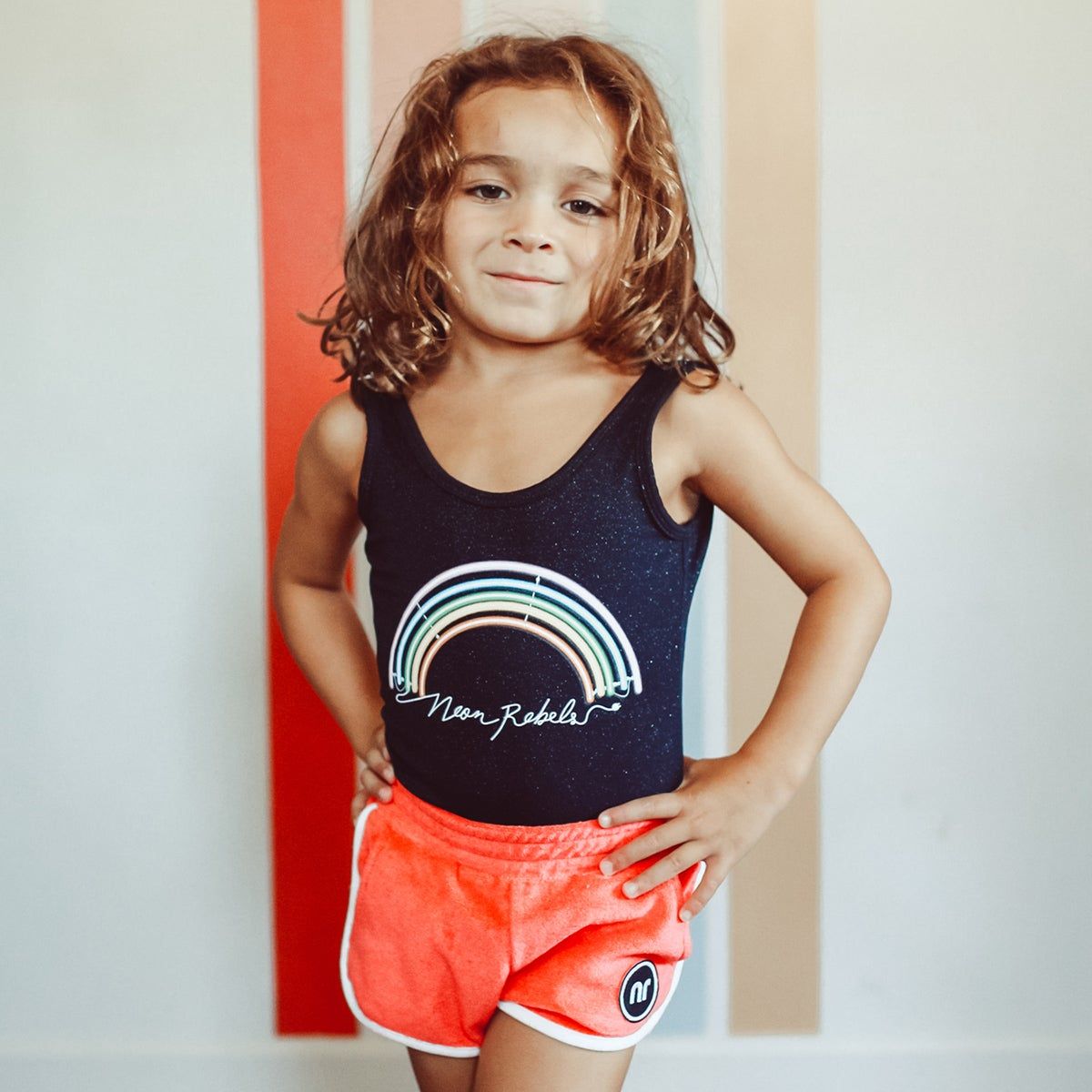 Brody Hudson Schaffer wearing Neon Rebels