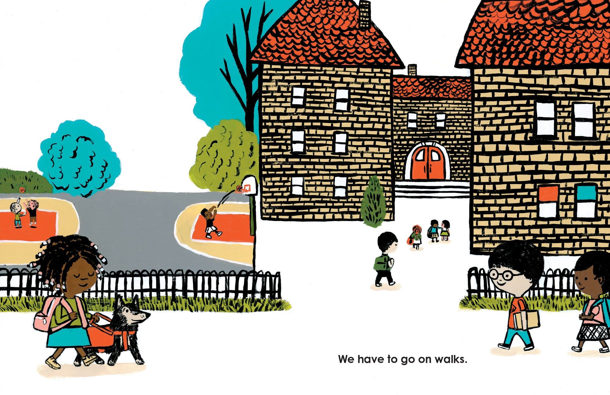 Illustrations by Zachariah Ohora from Dogs at Work