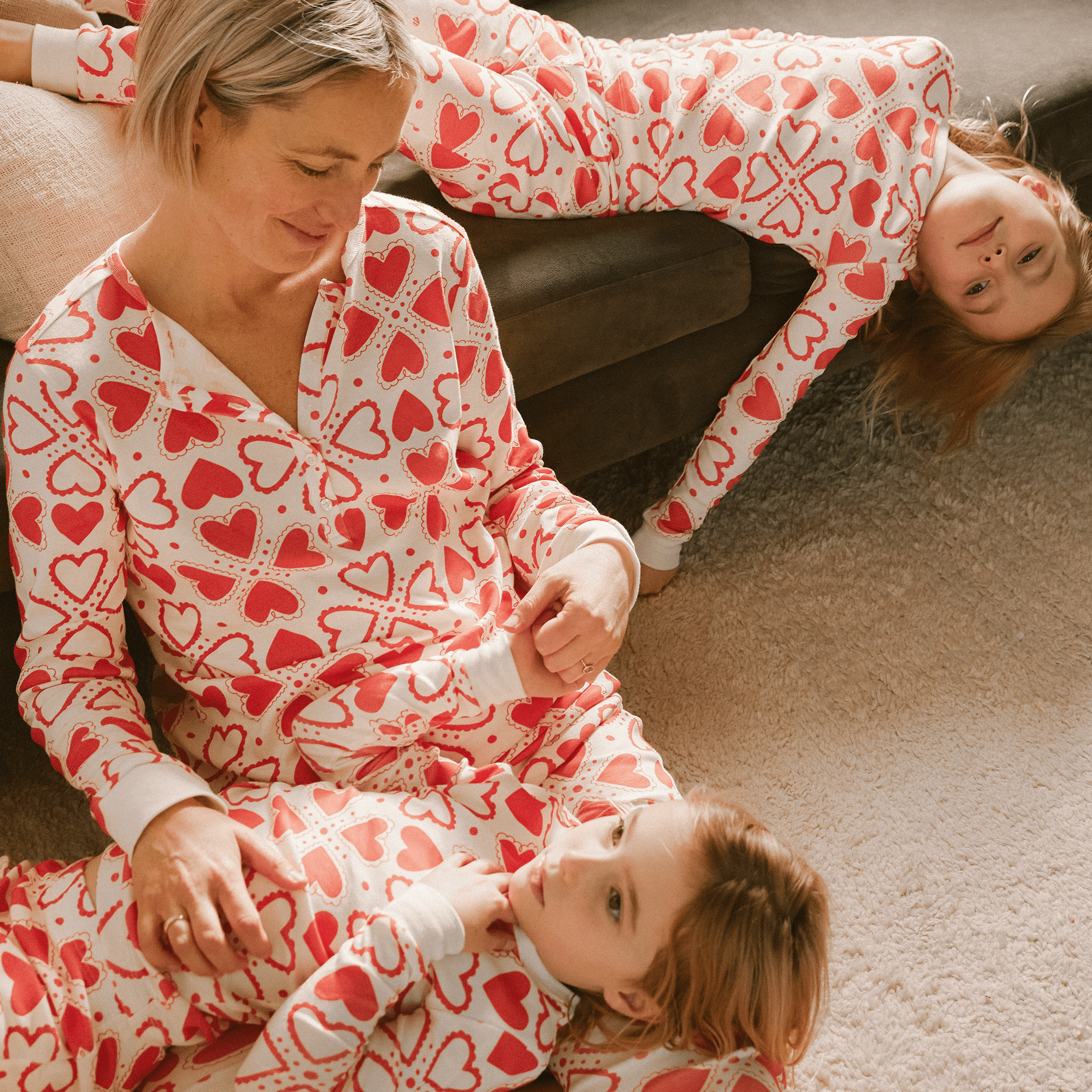 Valentine's Pajamas For Everyone