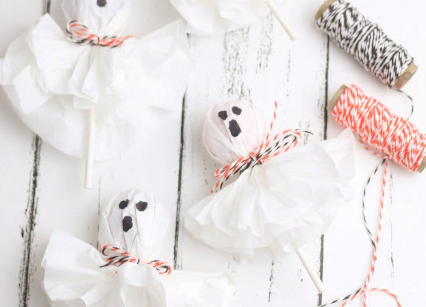 Ghost Lollipops