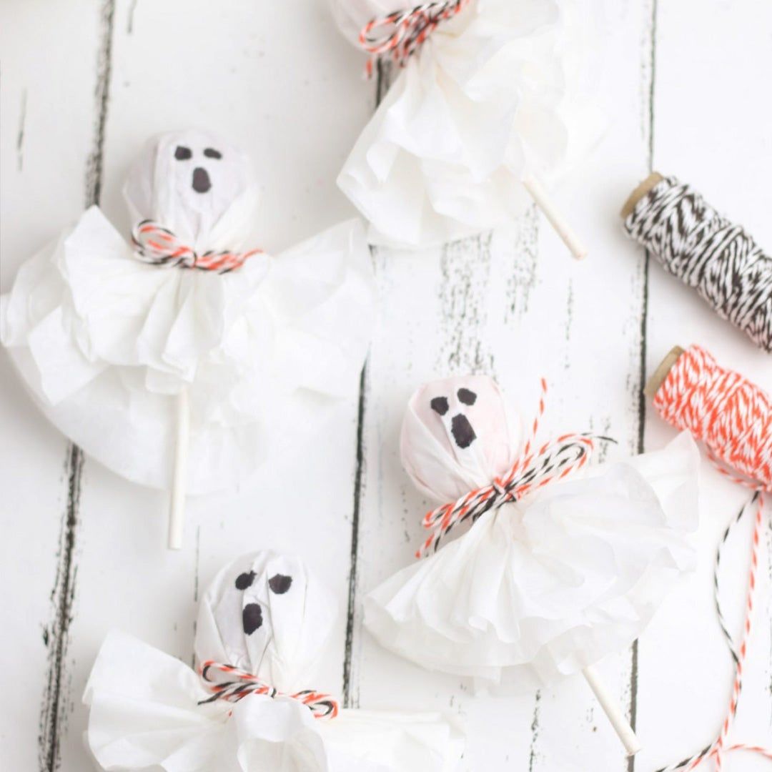 Ghost Lollipops