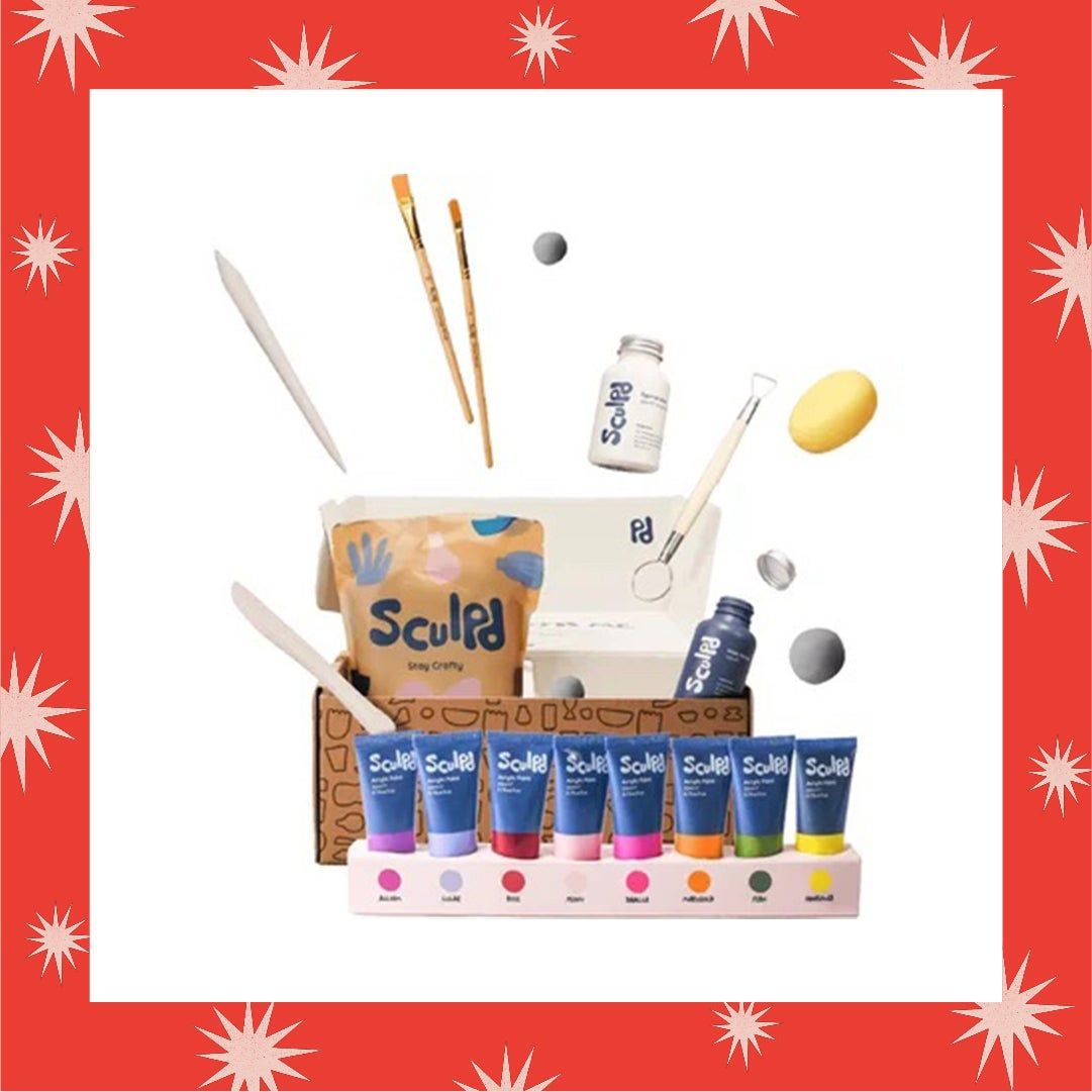 Sculpd Home Air-Dry Pottery Kit