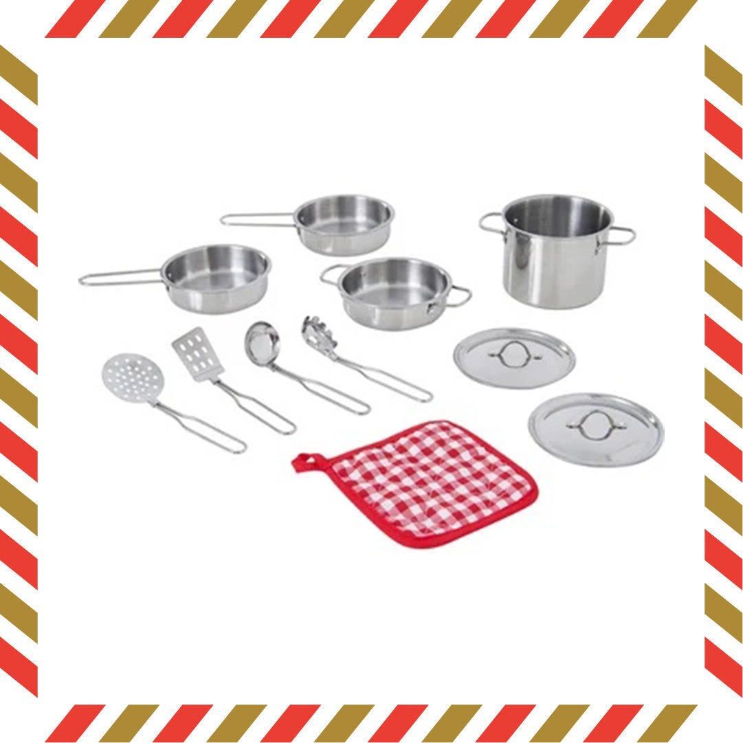 Constructive Playthings Copper Kitchen Set