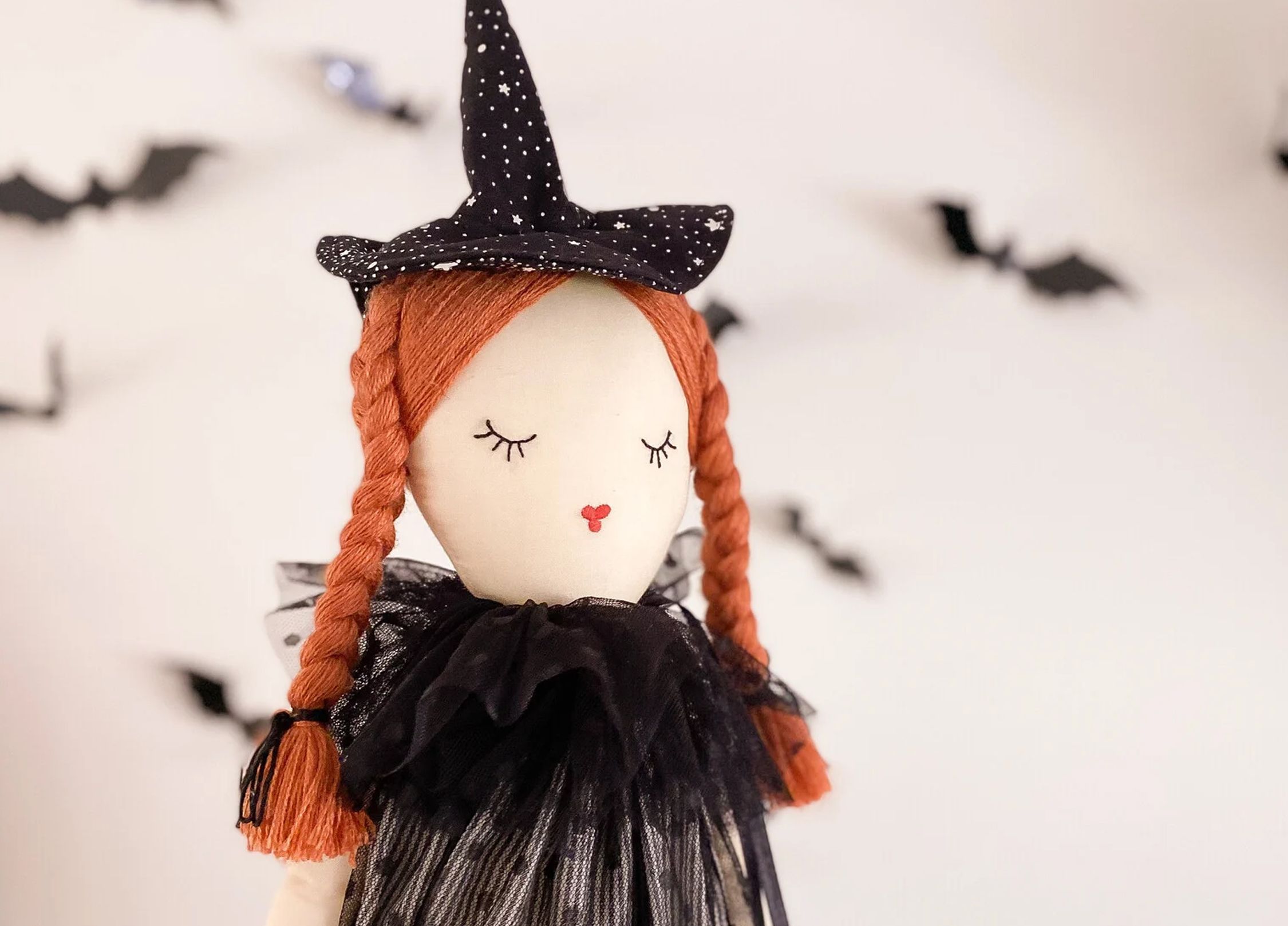 A cute witch doll.