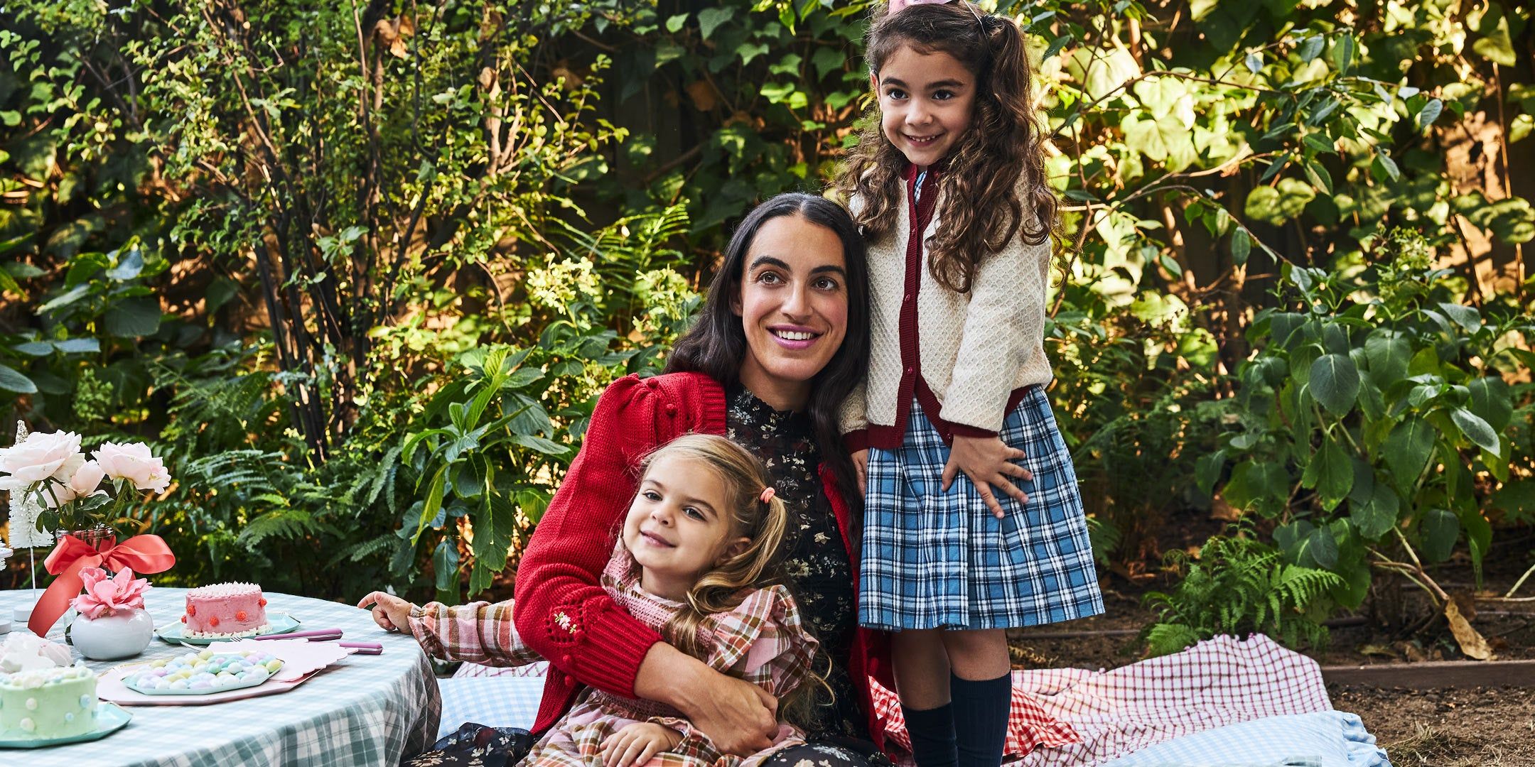 Heather Taylor with her two girls