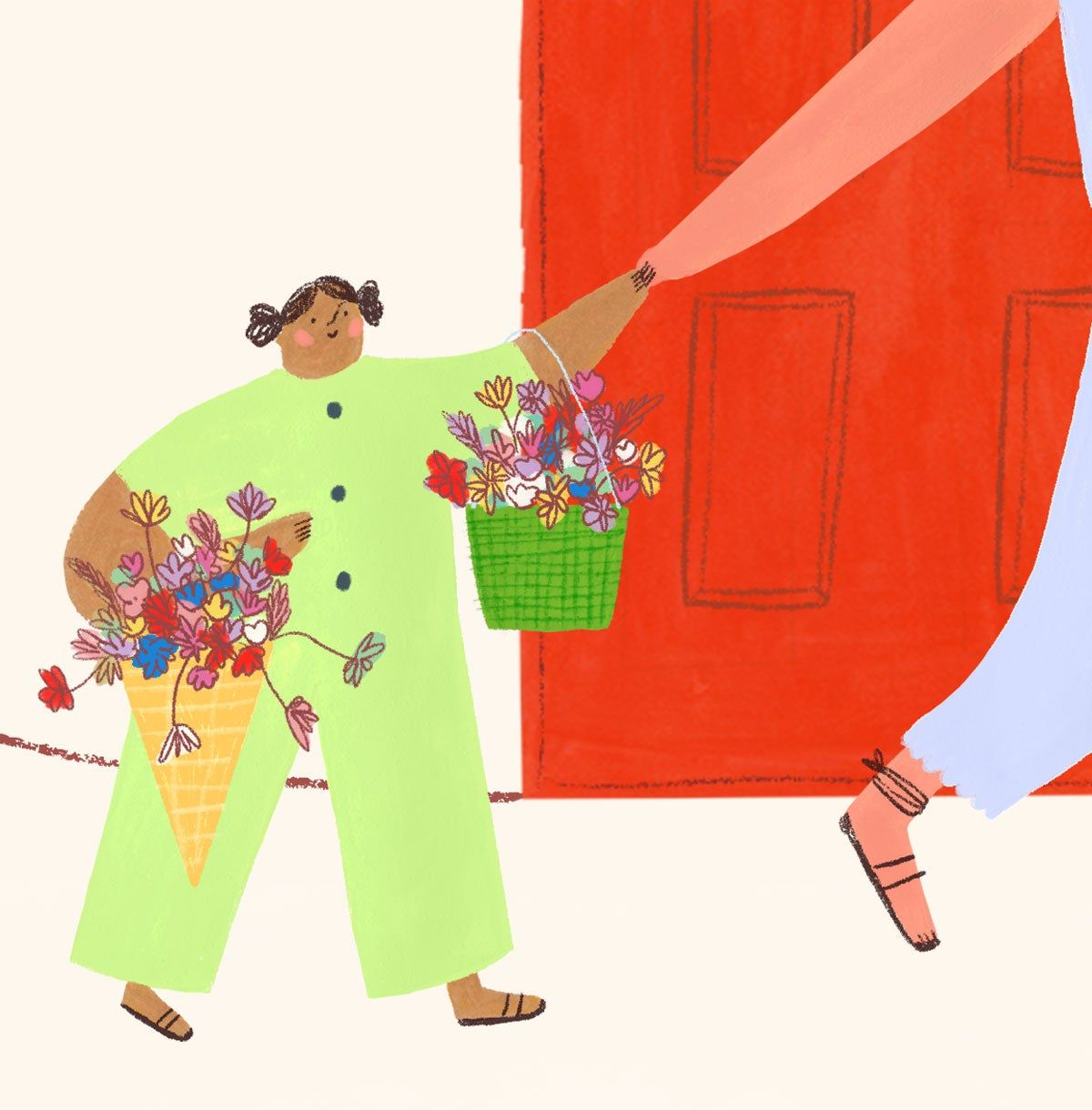 The Neighborly Art of May Day Baskets