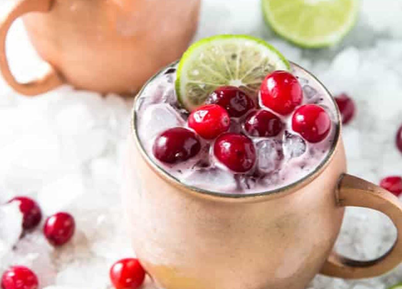 Cranberry Moscow Mule