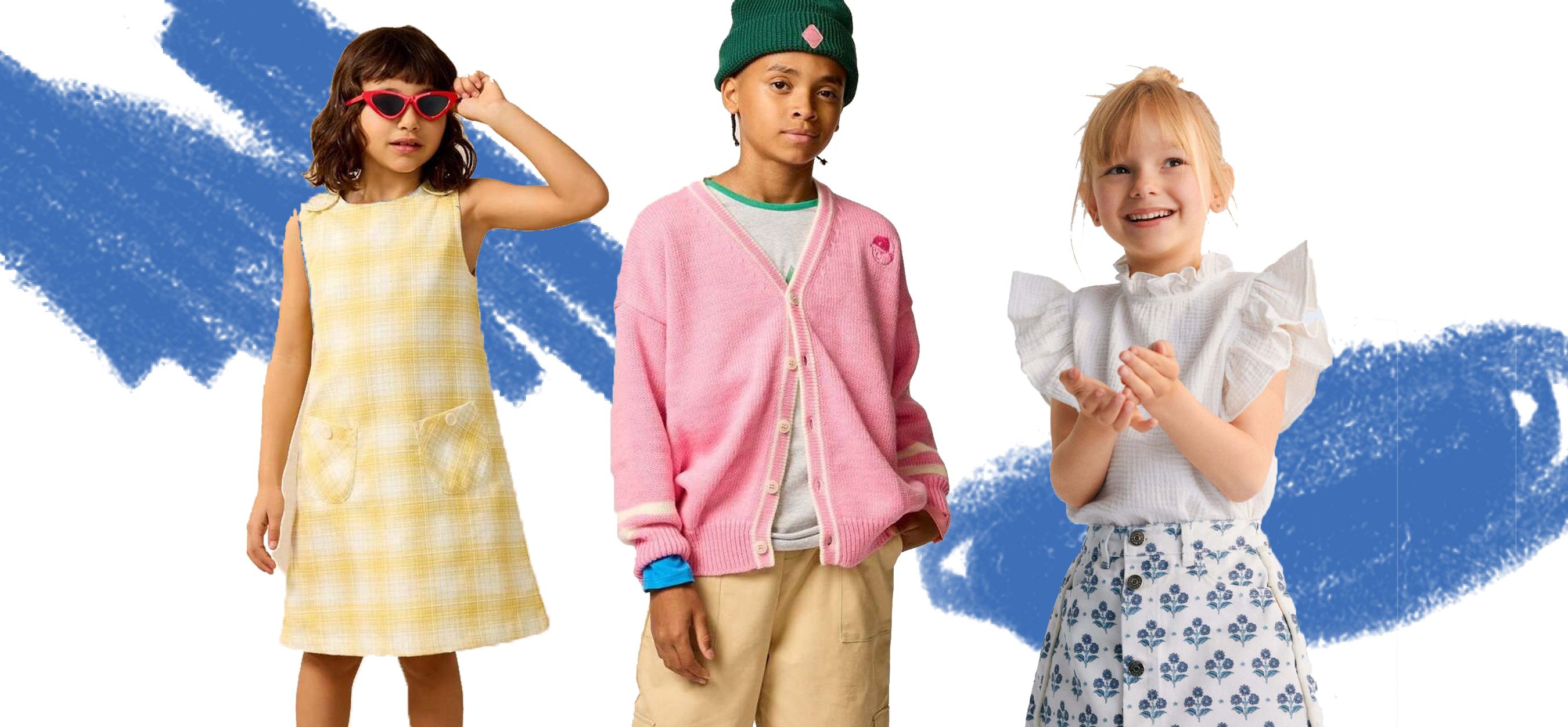 Collage of Spring fashion trends for 2025