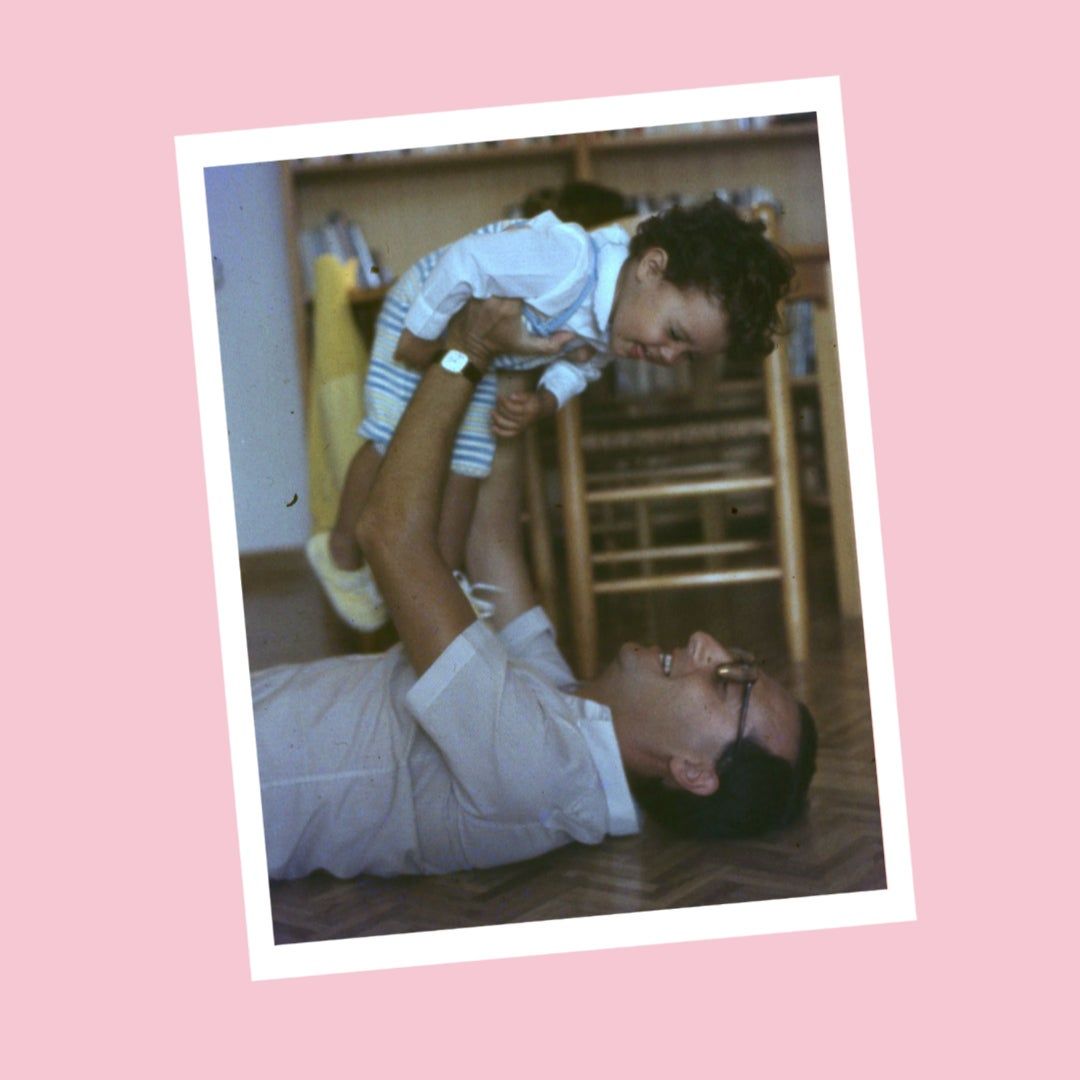 Maisonette team member Liliana Palau with her father