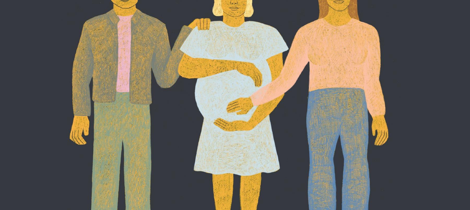 two parents with their surrogate