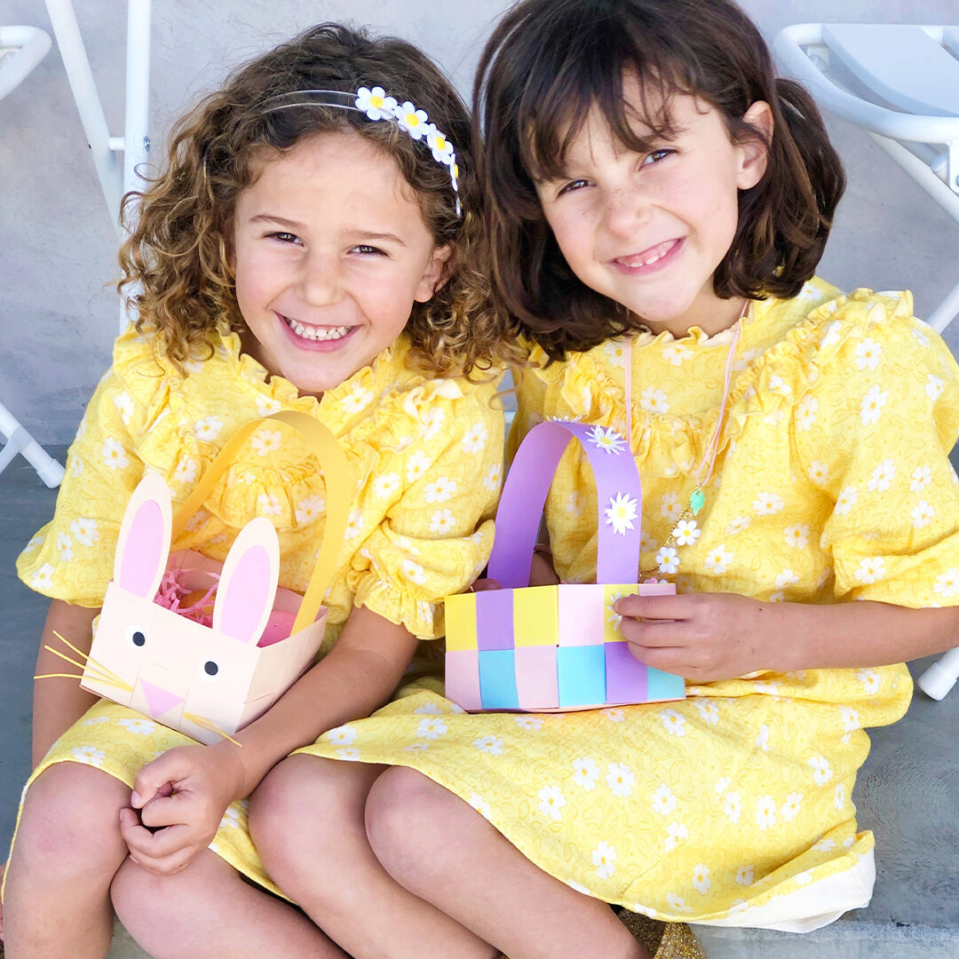 DIY Easter Basket Crafts for Kids & Toddlers