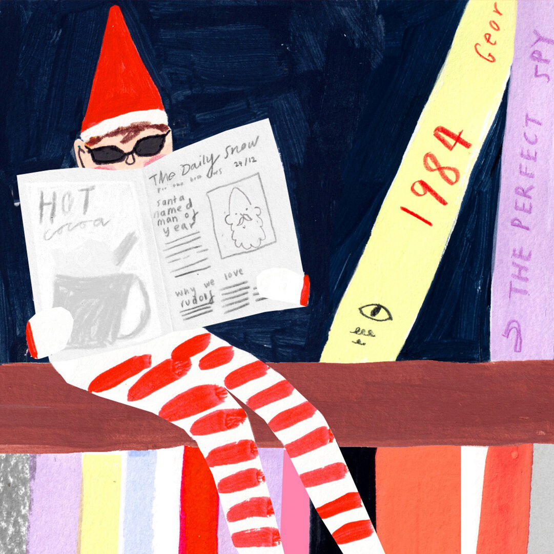 Elf on the Shelf is a spy
