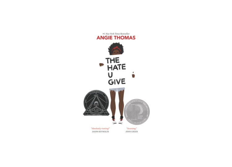 The Hate U Give by Angie Thomas book cover