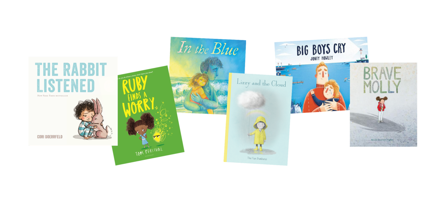 mental health awareness books for kids about big feelings 