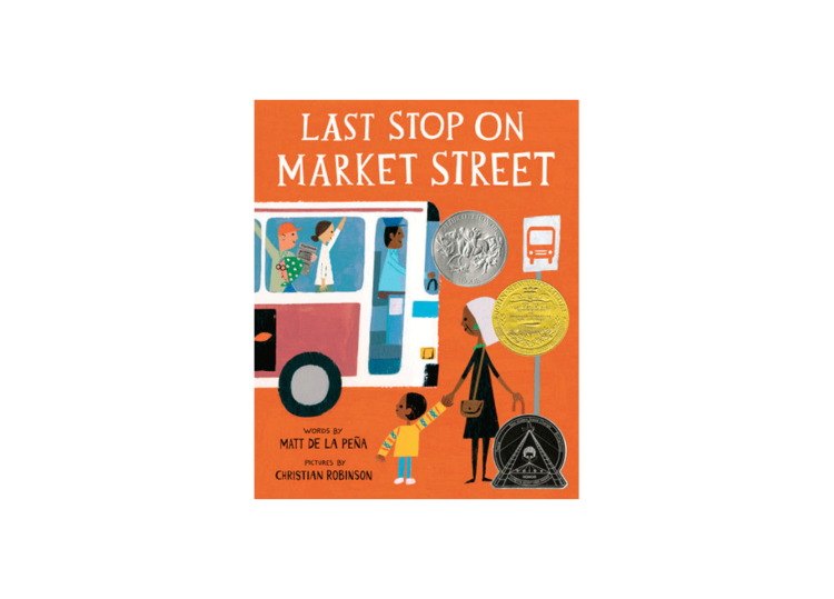 Last Stop on Market Street by Matt de la Peña book cover