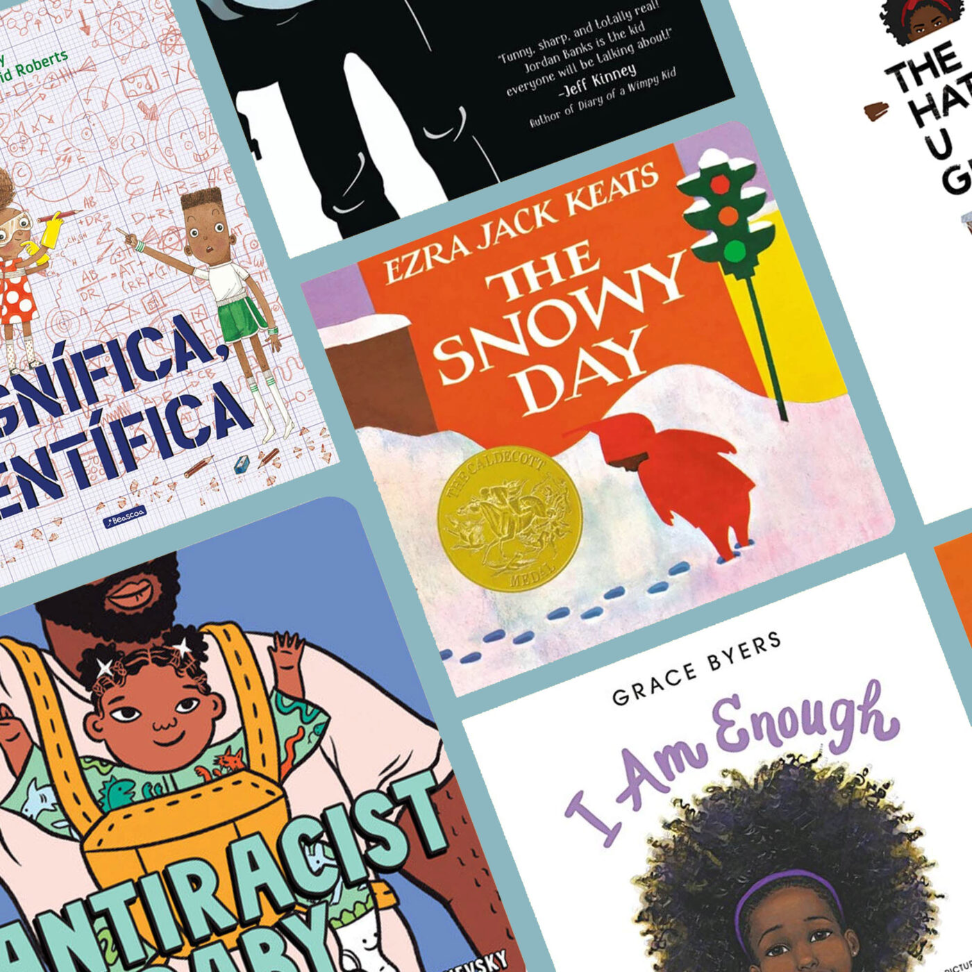 book covers featuring black and brown children