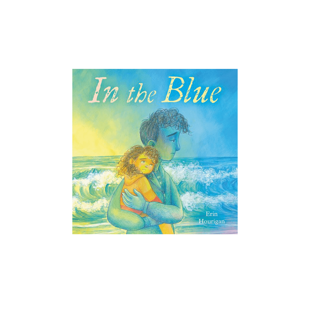 "In the Blue" book cover by Erin Hourigan