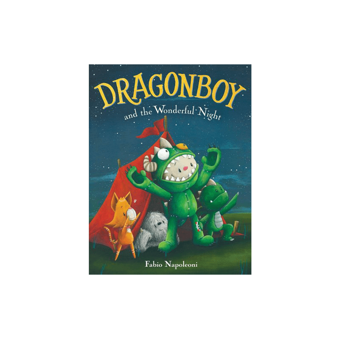 "Dragonboy and the Wonderful Night" book cover by Fabio Napoleoni