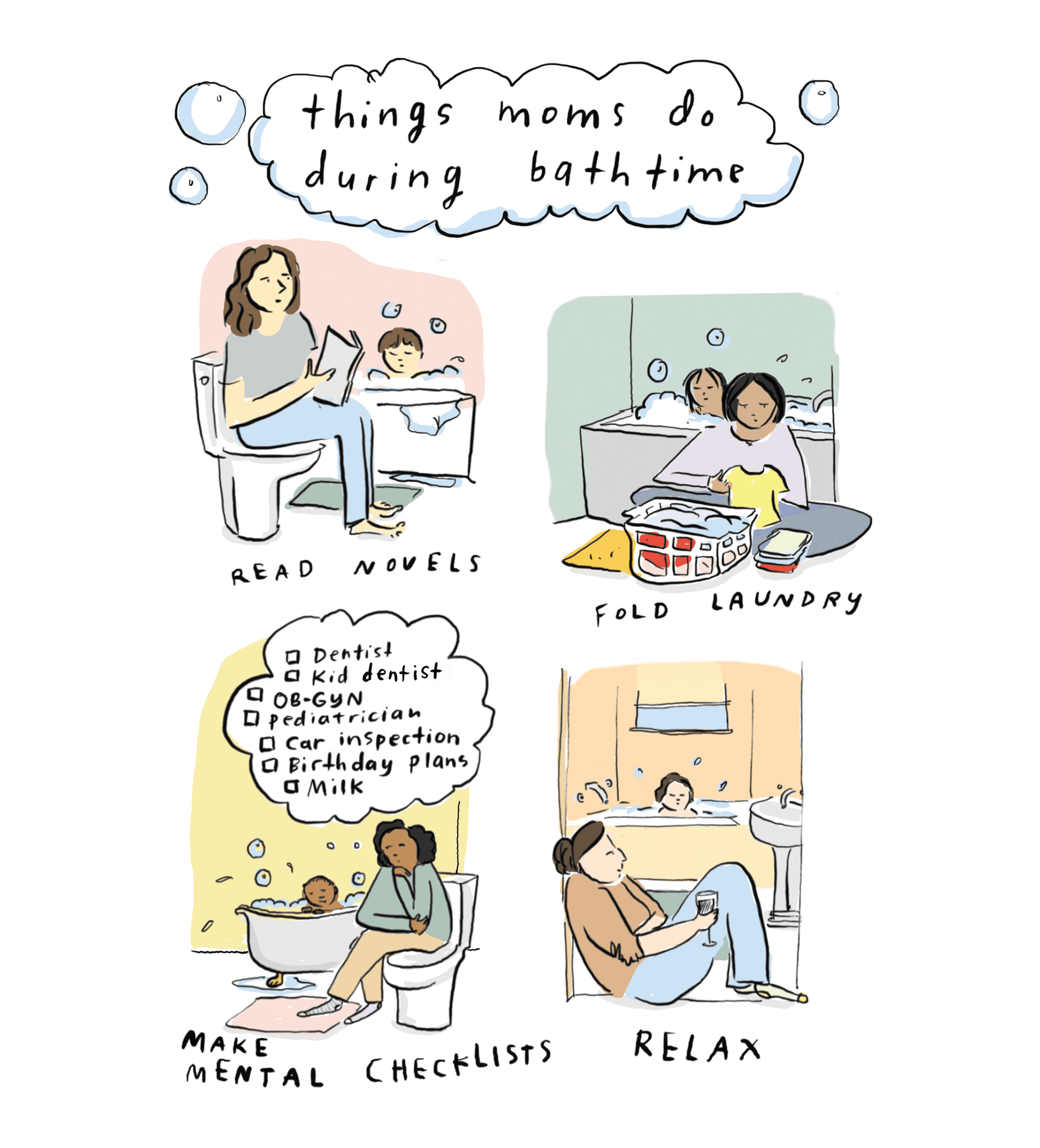 bathtime from Mom Milestones