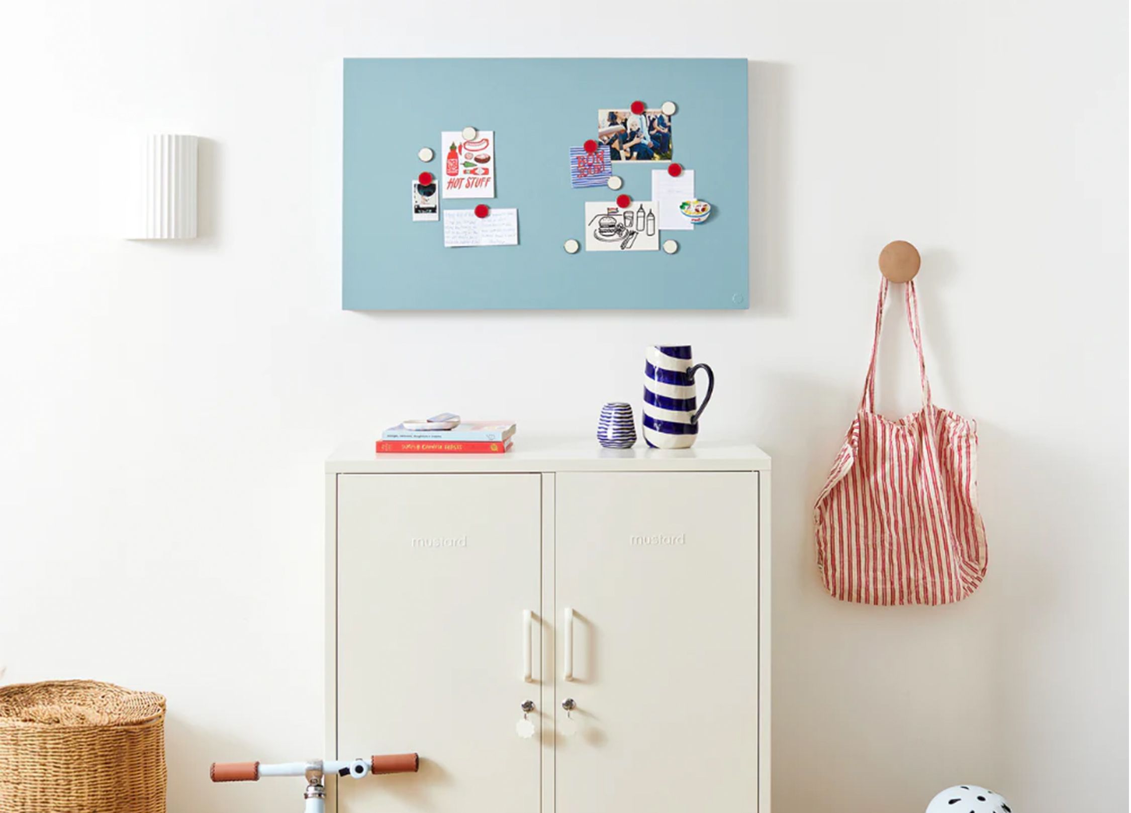 Mustard Made's Storyboard in a family home.