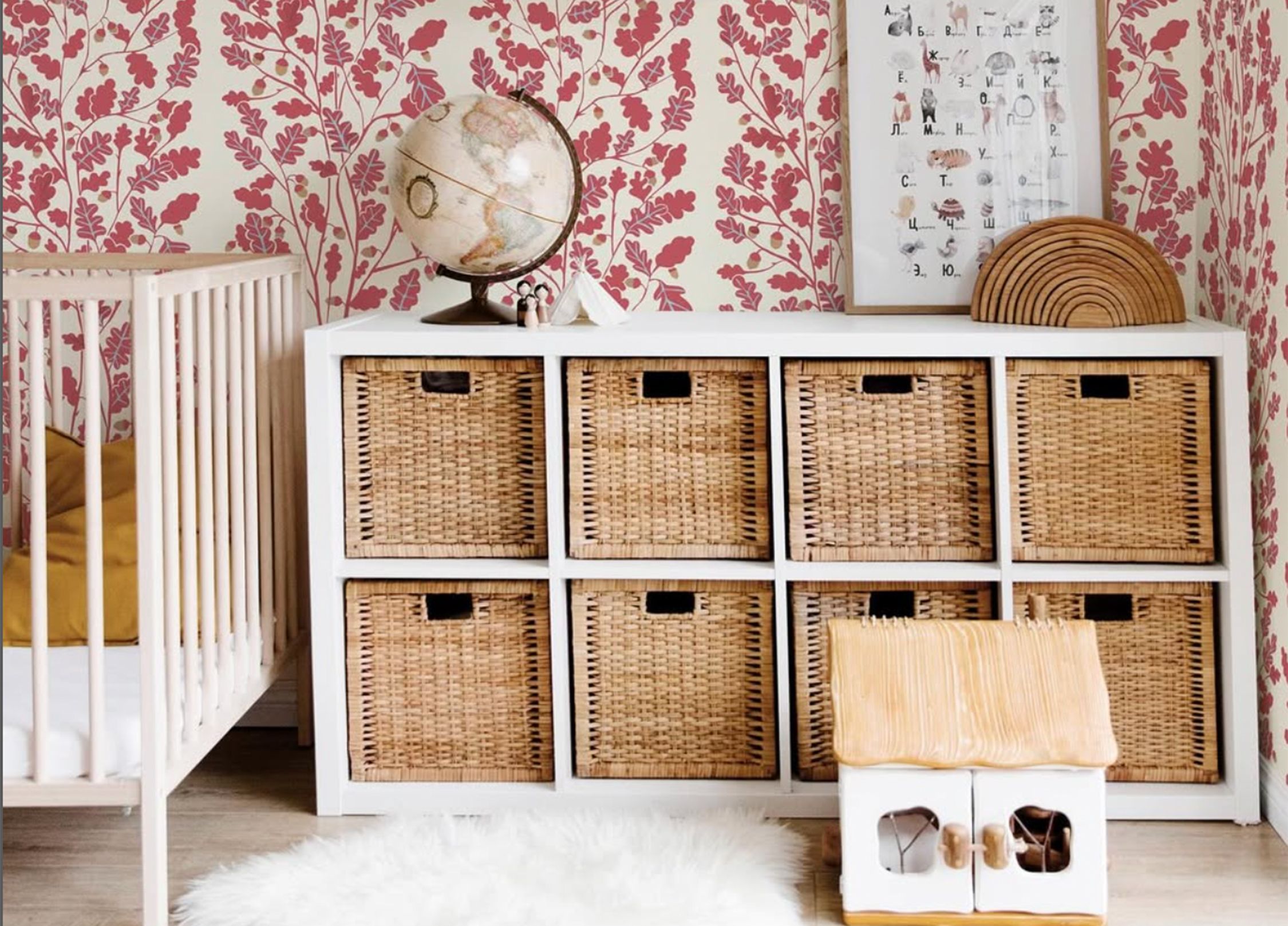 Nature-inspired nursery.
