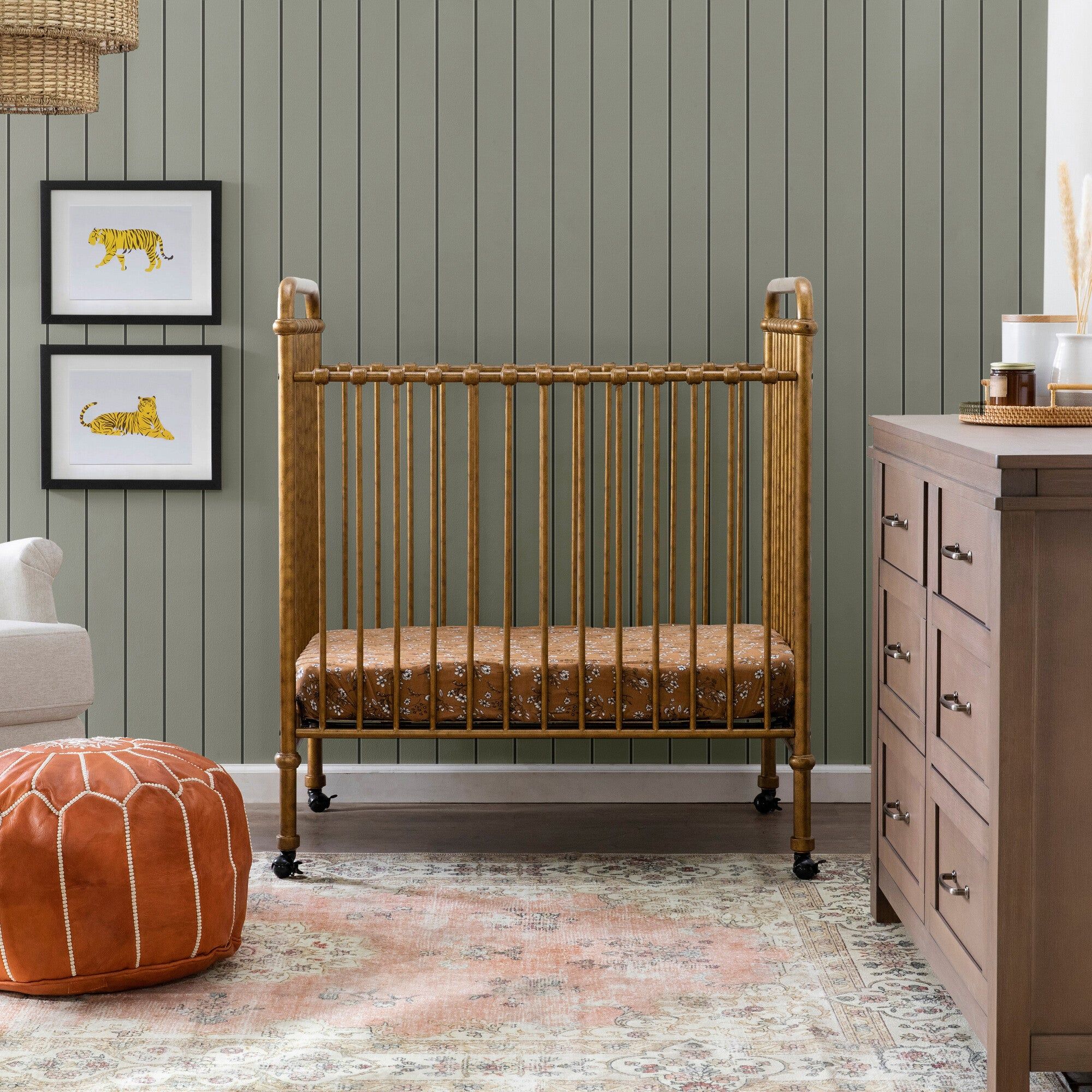 Namesake Abigail 3-In-1 Convertible Mini Crib