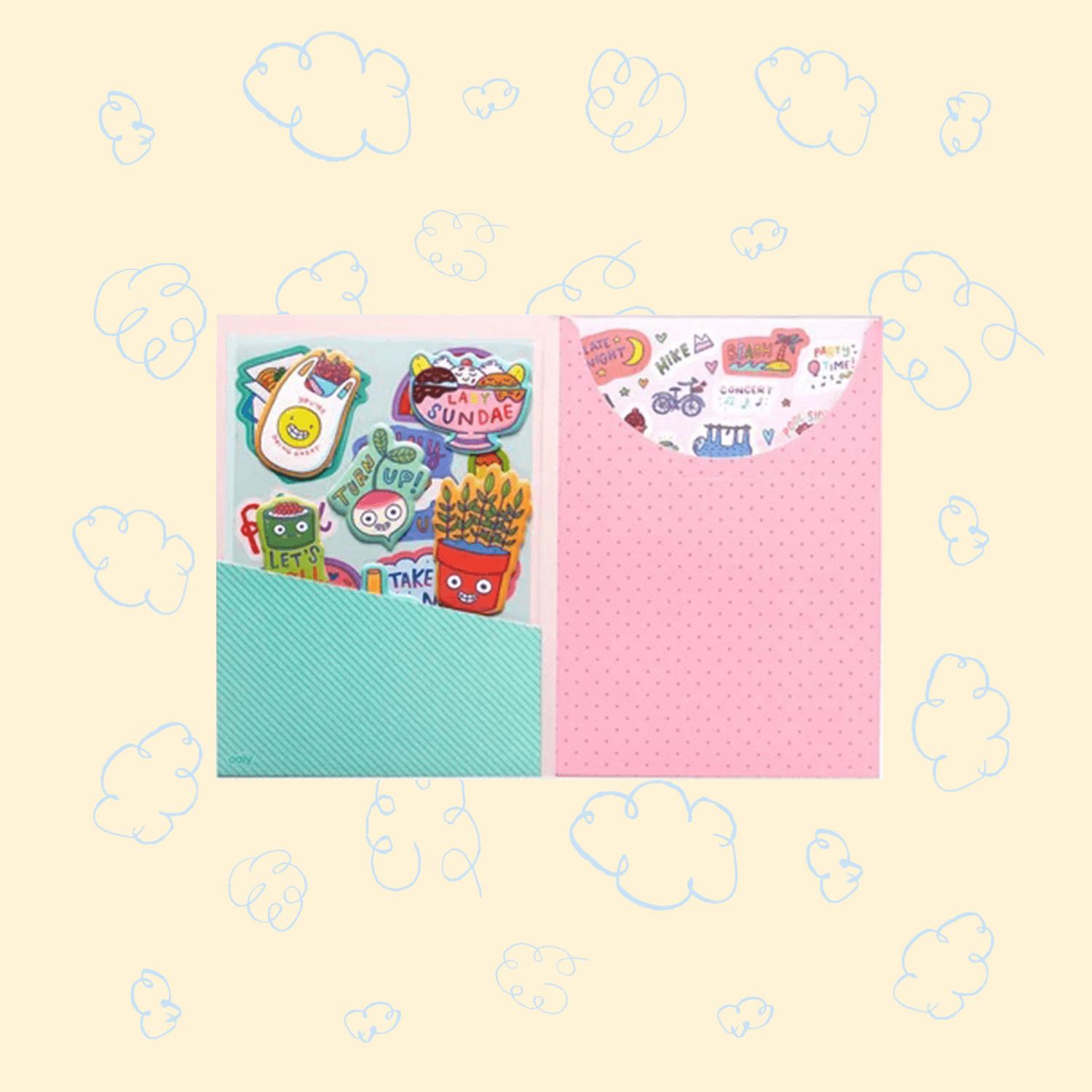 Ooly Sticker Stash Quirky Fun,