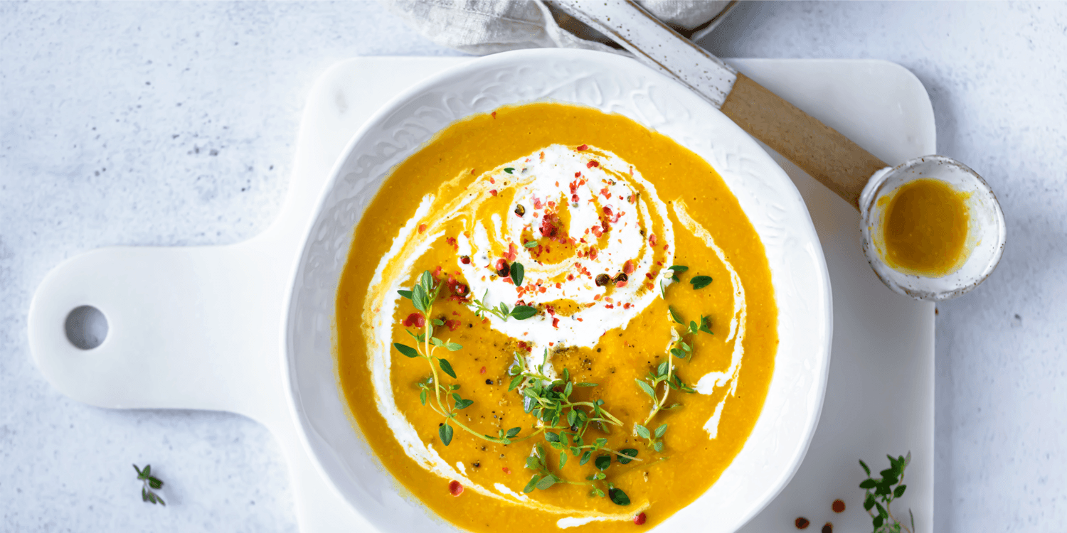 pumpkin soup for postpartum nourishment