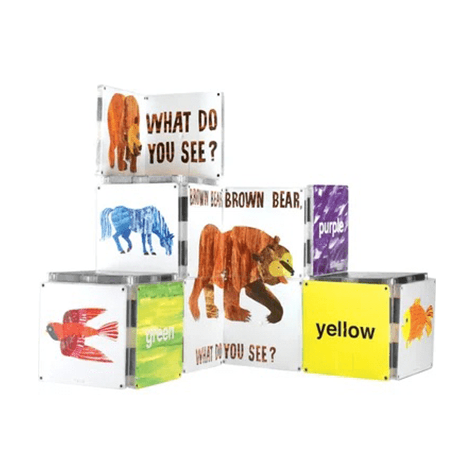 CreateOn Brown Bear, Brown Bear Magna-Tiles Structures