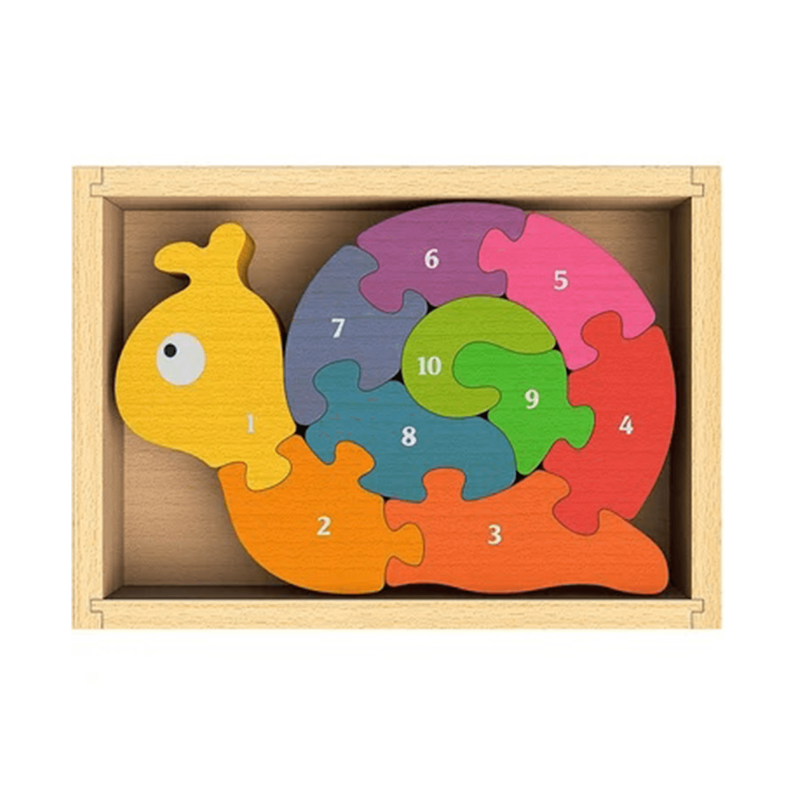 Begin Again Toys Number Snail Puzzle